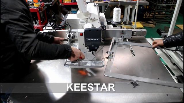 Automatic Big Bag(Jumbo Bag, Container Bag)Loop Belt Attaching Sewing Machine- KEESTAR LoopSEW535