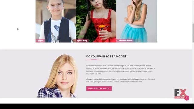 Ssagency - Fashion and Modeling World WordPress Theme Adrian S смотреть онлайн