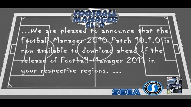 FOOTBALL MANAGER 2011 PATCH (patch 11.1.0) смотреть онлайн
