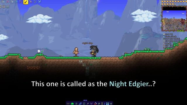 Terraria Crimson consumes Night's Edge = Midnight's Edgier (?) ─ Night's Edge, but better..? смотреть онлайн