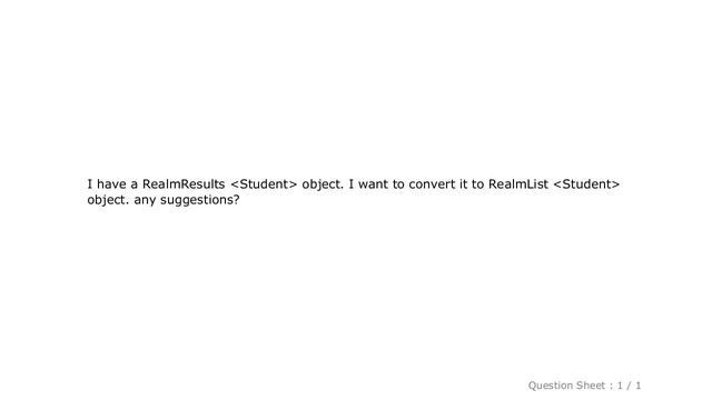 Android : How to convert RealmResults object to RealmList? смотреть онлайн