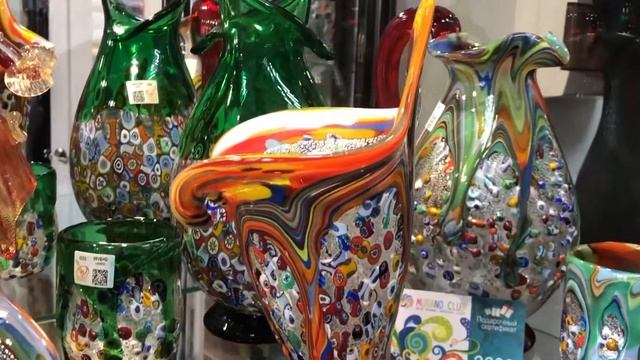 Купить Вазу из Муранского стекла смотреть онлайн