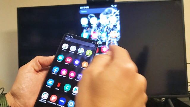 Galaxy S20 / S20+ : How To Connect Screen Mirror Wirelessly To Samsung TV