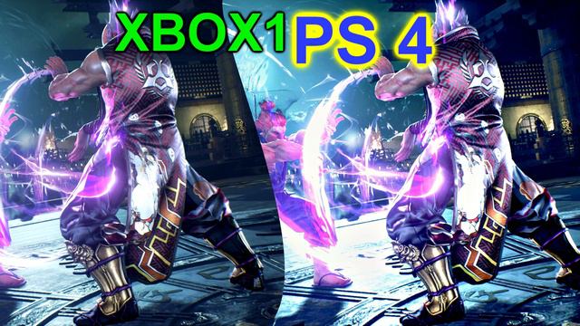 TEKKEN 7 Xbox One Vs PS4 TEST GRAPHICS