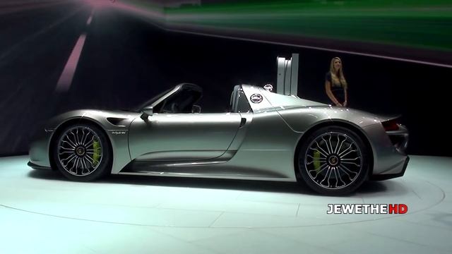 Finally Hitting Production: The 2014 Porsche 918 Spyder Hybrid! - IAA Frankfurt 2013 смотреть онлайн