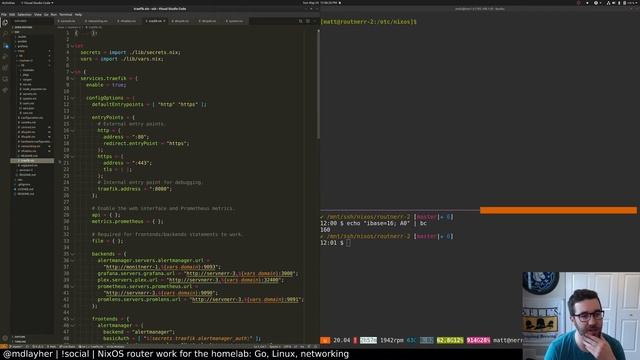 NixOS router work for the homelab: Go, Linux, networking (May 24, 2020) смотреть онлайн