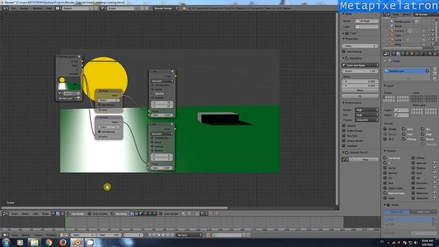 Blender Lens Flare Tutorial - Compositing Glare - Sun Light Rays смотреть онлайн