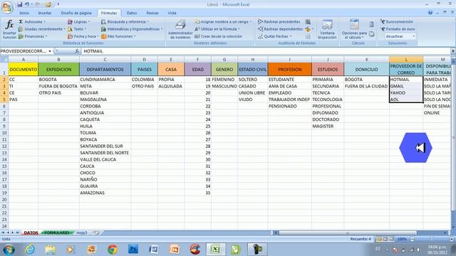 Video Excel 2007 Ejercicio No 007 смотреть онлайн