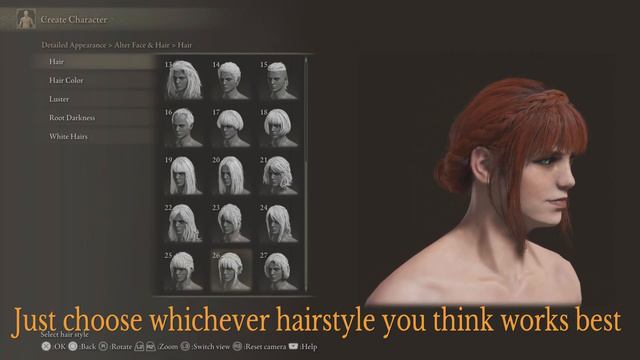 Elden Ring Female Character Creation | Triss Merigold смотреть онлайн
