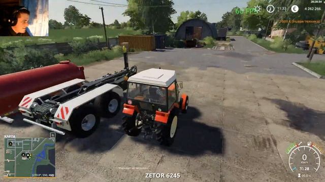 Farming Simulator 19 Global Company - Удобно же #Посмотрим смотреть онлайн