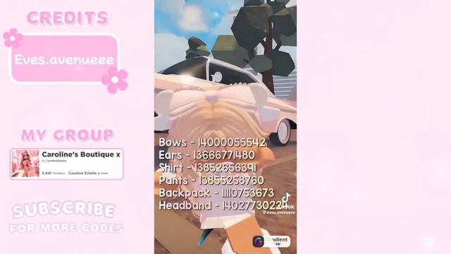 Toddler Berry Avenue Outfit Codes Compilation смотреть онлайн