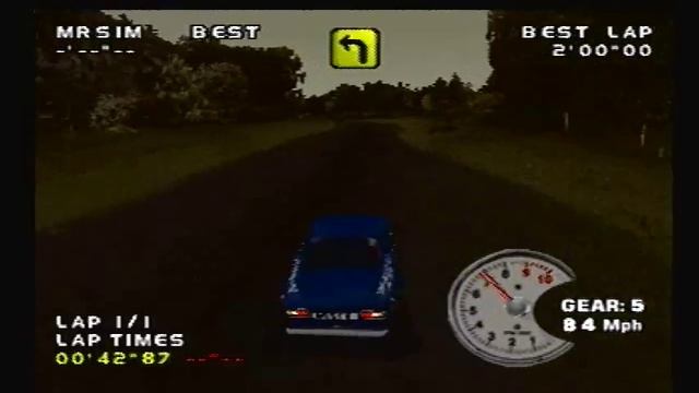 Need For Speed V Rally 2 PS1: England Stage 3 смотреть онлайн