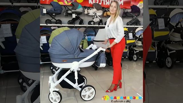 Коляска NATURO (Riko) в БананаБэби смотреть онлайн