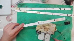 Ремонт подсветки LG  42LF560V-ZB подробный обзор