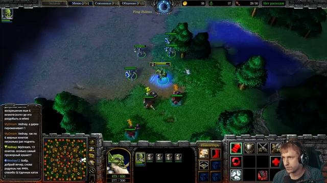 WarCraft 3 FFA с Майкером 28.01.2022 смотреть онлайн