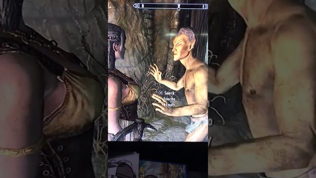 A naughty Skyrim glitch with a high elf on Staff of Magnus quest смотреть онлайн