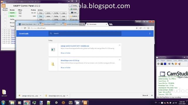 Install SilverStripe 3.5.0 CMS Framework on windows 7 localhost XAMPP 5.6.28 byAO смотреть онлайн