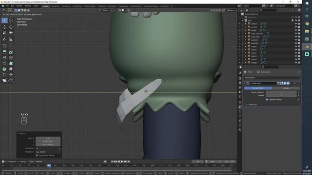 22. Blender 3.0 Character Modeling Tutorial - Retopology