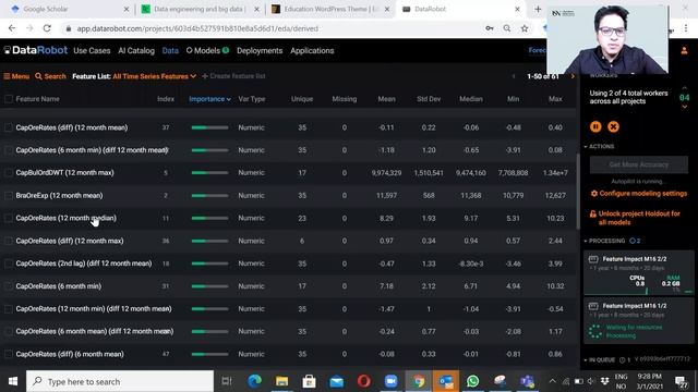 Automated Machine Learning (AutoML) using DataRobot смотреть онлайн