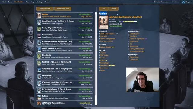 Android: Netrunner - Crash Test #118 AgInfusion Famine VS Noise Full Virus! смотреть онлайн