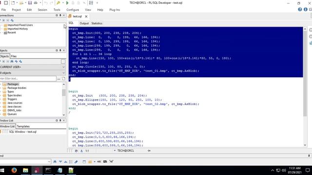 How To Draw bmp files using plsql in Oracle Database смотреть онлайн