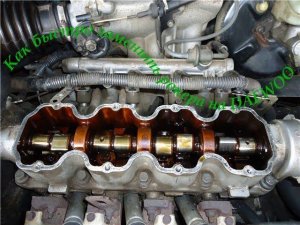 Замена рокеров ДЕО НЕКСИЯ 8 клапанов