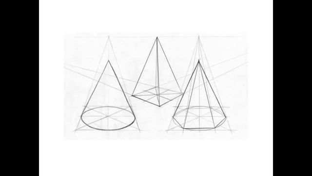 Изображение объёма на плоскости и линейная перспектива. смотреть онлайн