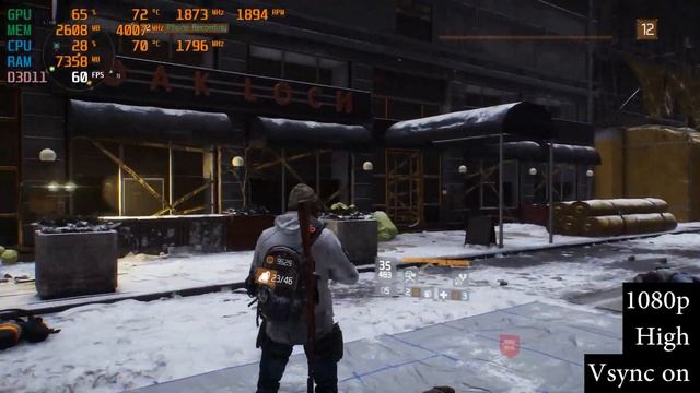 The Division - GTX 1060 3GB - I7 8700 - CYBERPOWERPC Review смотреть онлайн
