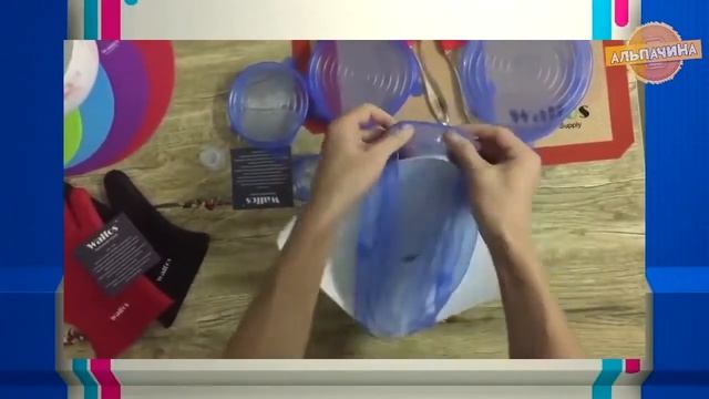 реально ПОЛЕЗНЫХ КРУТЫХ и удобных штук для КУХНИ с ALIEXPRESS - Растягивающиеся силиконовые крышки смотреть онлайн