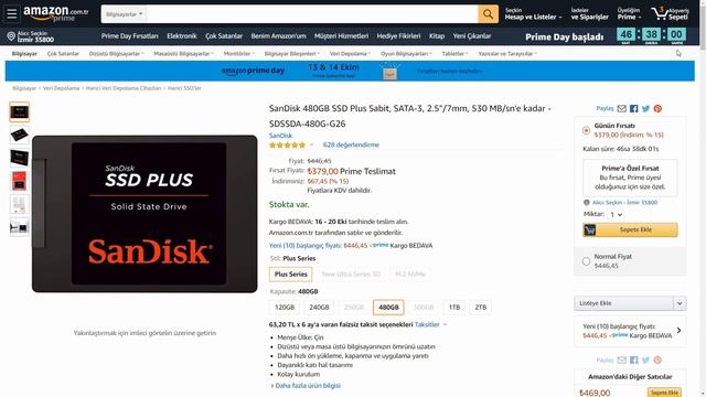 Amazon Prime Day indirimleri-İşte indirime girenler(laptop,ssd,powerbank vs) смотреть онлайн