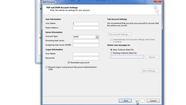 Business/Company Mail Setup over Outlook 2016 смотреть онлайн