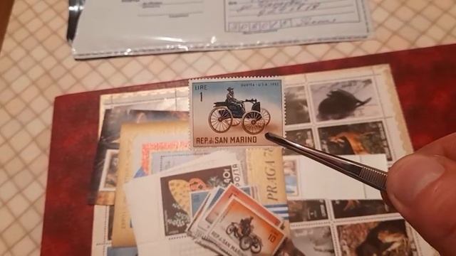 Полный конверт марок! Очередная покупка на "Мешке"! смотреть онлайн