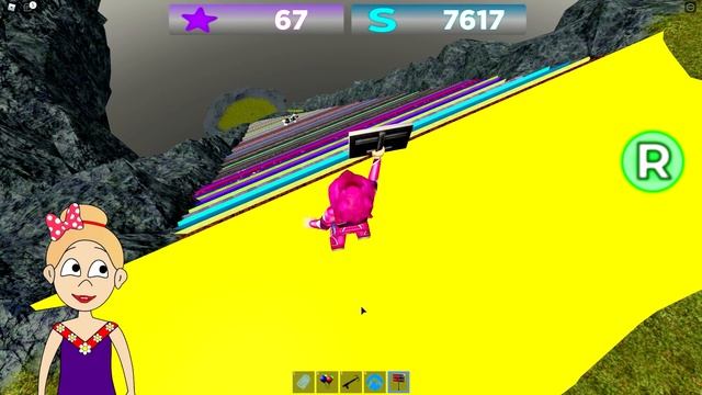 ПРОЙДИ 1000 СТУПЕНЕК ?♀️ ЧТО ЖДЕТ НАС НАВЕРХУ ? ?? roblox Climb 1,000 Stairs смотреть онлайн