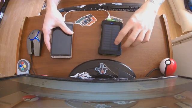 Power Bank v21 на 10000 mAh с солнечной панелью l товар с aliexpress смотреть онлайн
