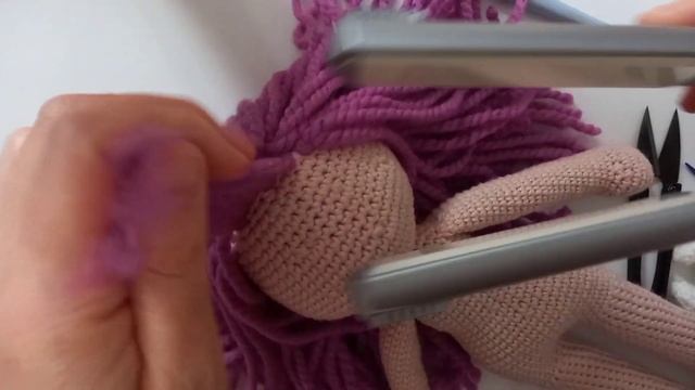 Стильные волосы для куклы "Клава". Результат - ?. смотреть онлайн