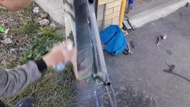 Качественная покраска BMX с балончика в домашних условиях смотреть онлайн