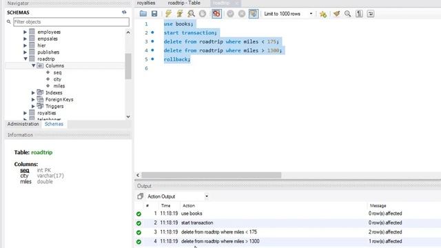 Working with MySQL Transactions смотреть онлайн
