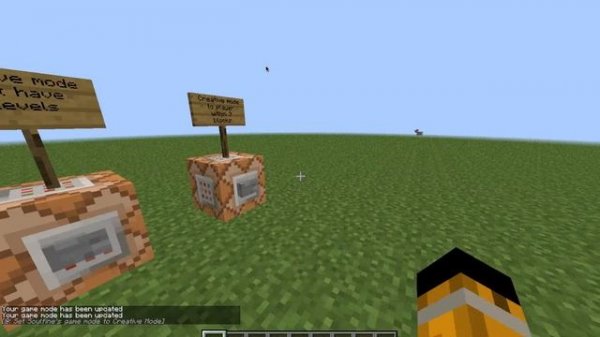 Minecraft Command Blocks - Gamemode Commands