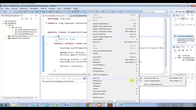 How to run Selenium Script from Command Line | TestSoftUSA смотреть онлайн