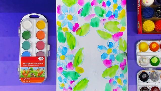 Как нарисовать КОШКУ весной - урок рисования смотреть онлайн