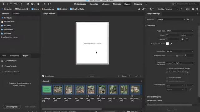 How to make Final Portfolio pdf in Adobe Bridge смотреть онлайн