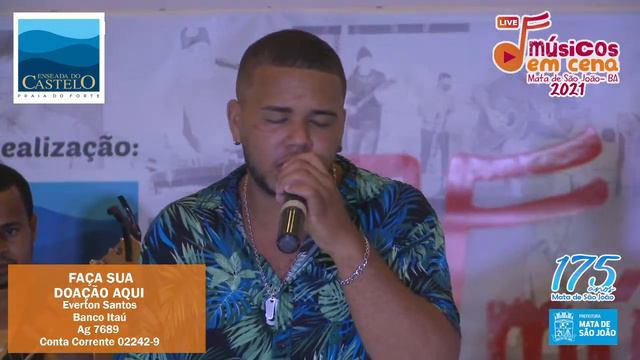 Live Everton Santos | Músicos em Cena 2021 - Mata de São João смотреть онлайн
