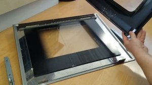 Как снять дверь с духовки и добраться до стекла / Backofentür ausbauen und zerlegen.