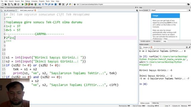Python | Tek - Çift - Mod Bulma смотреть онлайн
