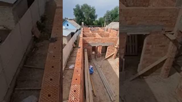 Стены из керамических блоков. г.Алматы, Казахстан 22 смотреть онлайн