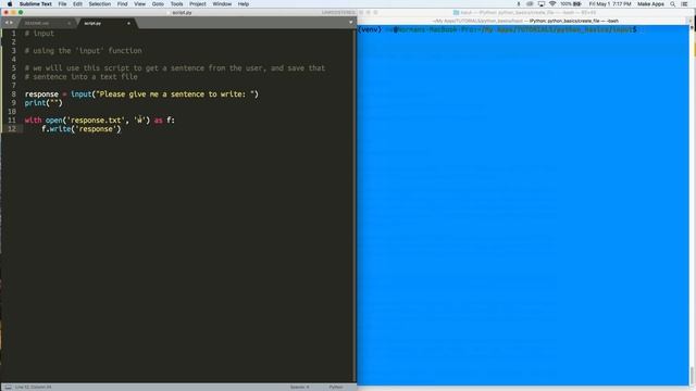 Introduction To Python: python input tutorial смотреть онлайн