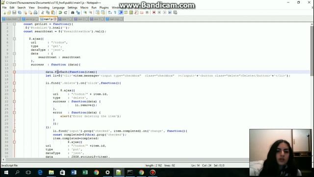 Creating TODO list with JavaScript смотреть онлайн
