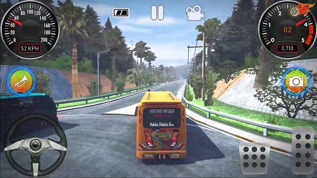 City Bus Driving Simulator - MM2 Racing Bus Game 2020 | Android Gameplay смотреть онлайн