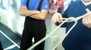 Вязка узлов пожарных. Пожарные узлы. Пожарный узел 3 способ