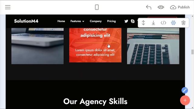 Corporate Bootstrap Template | SolutionM4 смотреть онлайн